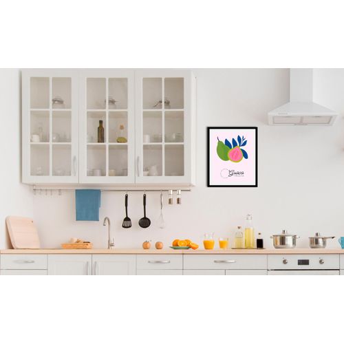 4067437335583 - Bild QUEENCE Guava Bilder Gr B H 30 cm x 40 cm Wandbild Hochformat 1 St bunt (blau pink grün rosa) Kunstdrucke gerahmt 4067437335583 - Bild QUEENCE Guava Bilder Gr B H 30 cm x 40 cm Wandbild Hochformat 1 St bunt (blau pink grün rosa) Kunstdrucke gerahmt