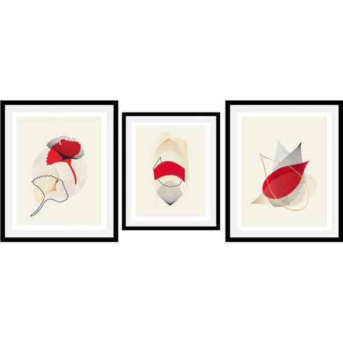 4067437347111 - Bild QUEENCE Set Halka Bilder Gr B H 30 cm x 40 cm Wandbild Blumen Hochformat 1 St beige Kunstdrucke gerahmt 4067437347111 - Bild QUEENCE Set Halka Bilder Gr B H 30 cm x 40 cm Wandbild Blumen Hochformat 1 St beige Kunstdrucke gerahmt