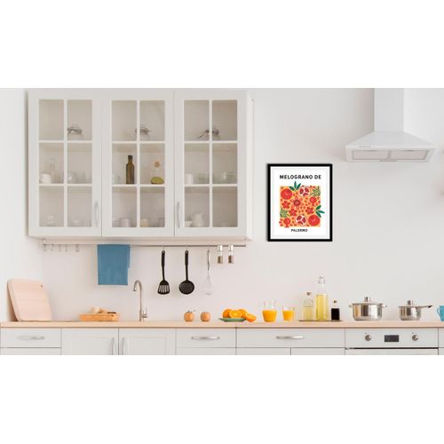 4067437336092 - Bild QUEENCE Palermo Bilder Gr B H 30 cm x 40 cm Wandbild Hochformat 1 St grün (grün rot) Kunstdrucke gerahmt 4067437336092 - Bild QUEENCE Palermo Bilder Gr B H 30 cm x 40 cm Wandbild Hochformat 1 St grün (grün rot) Kunstdrucke gerahmt