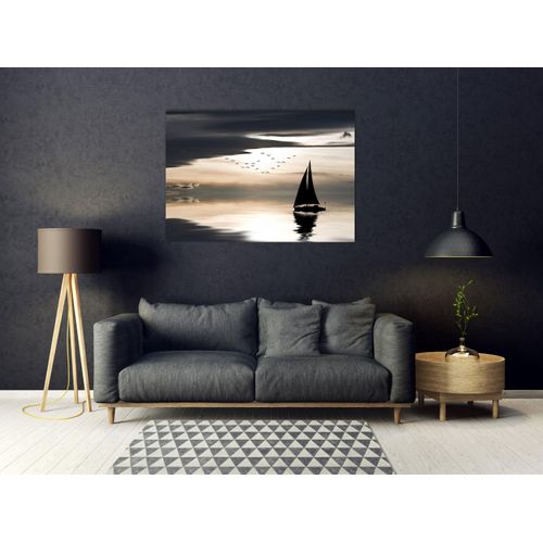 4047809884031 - Acrylglasbild »Etellix« Meer-Meer-Spa-Spa Bilder-Schiffe-Meer Bilder-Strand-Sonnenuntergang-See-Seebilder-Seelandschaft (1 St) Fine Art-Print in Galeriequalität