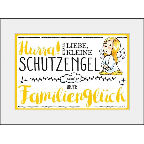 4049009929253 - Bild »Schutzengel Familienglück« Engel-Himmel-Stern-Sterne-Schriftzug-Sprüche & Texte-Liebessprüche-Blumen (1 St) HD Premium Poster-Druck inkl Holzrahmen 4049009929253 - Bild »Schutzengel Familienglück« Engel-Himmel-Stern-Sterne-Schriftzug-Sprüche & Texte-Liebessprüche-Blumen (1 St) HD Premium Poster-Druck inkl Holzrahmen