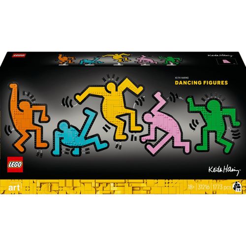 5702017814445 - 31216 Art Keith Haring - Tanzende Figuren Konstruktionsspielzeug 5702017814445 - 31216 Art Keith Haring - Tanzende Figuren Konstruktionsspielzeug