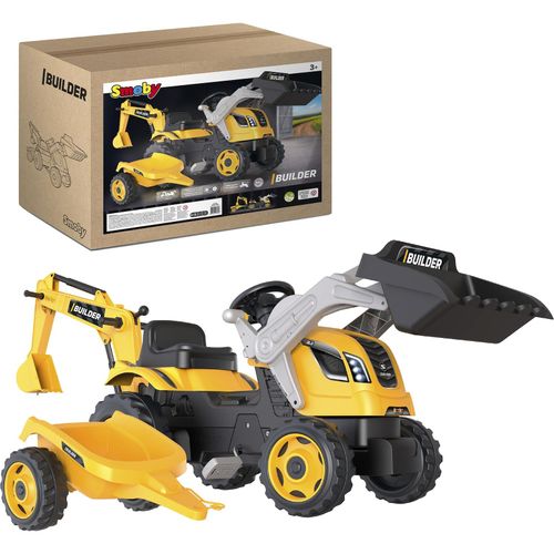 3032167103048 - Traktor Builder Max mit Anhänger Kinderfahrzeug 3032167103048 - Traktor Builder Max mit Anhänger Kinderfahrzeug
