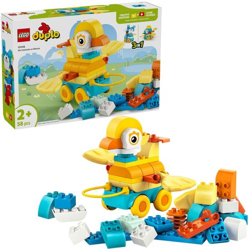 5702017816197 - 10448 DUPLO Town Tiere auf Rädern 3-in-1-Set Konstruktionsspielzeug 5702017816197 - 10448 DUPLO Town Tiere auf Rädern 3-in-1-Set Konstruktionsspielzeug