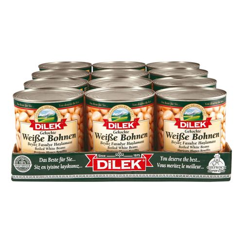 4036577970053 - Dilek Weiße Bohnen 480 g Abtropfgewicht 12er Pack 4036577970053 - Dilek Weiße Bohnen 480 g Abtropfgewicht 12er Pack