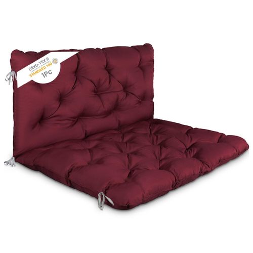 4260517520743 - HOMECALL Dekokissen Bankauflage Sitzbankauflage Sitzkissen mit Rückenlehne Nordisches Design für Gartenbank 120 x 140 x 12 cm 4260517520743 - HOMECALL Dekokissen Bankauflage Sitzbankauflage Sitzkissen mit Rückenlehne Nordisches Design für Gartenbank 120 x 140 x 12 cm