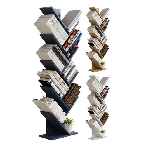 4051814440250 - Standregal Holz Aufbewahrung Stand Regal Bücherregal Deko Bücher Standregal Nulis XL Gr 40 honig eiche B40cm H140cm T20cm Holzwerkstoff Holz Spanplatte Regale
