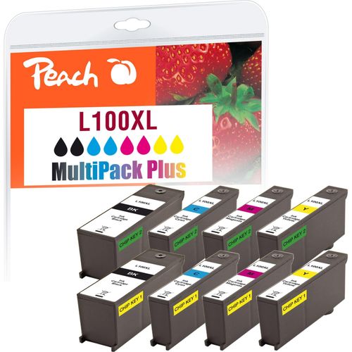 7640148555883 - L100 XLBK C M Y 4 Druckerpatronen XL (2*bk c m y) ersetzt Lexmark No 100XLBK*2 C M Y 14N1092-95 für zB Lexmark Genesis S 810 Lexmark S 400 (wiederaufbereitet) 7640148555883 - L100 XLBK C M Y 4 Druckerpatronen XL (2*bk c m y) ersetzt Lexmark No 100XLBK*2 C M Y 14N1092-95 für zB Lexmark Genesis S 810 Lexmark S 400 (wiederaufbereitet)