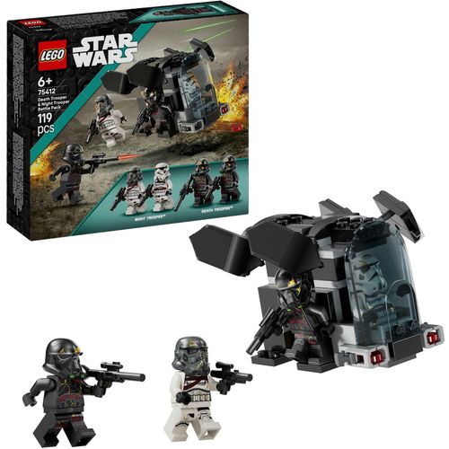5702017817620 - 75412 Star Wars Todestruppler & Nachttruppler Battle Pack Konstruktionsspielzeug 5702017817620 - 75412 Star Wars Todestruppler & Nachttruppler Battle Pack Konstruktionsspielzeug