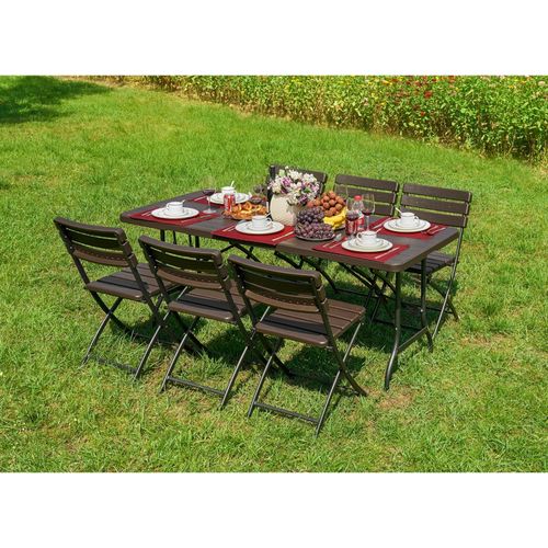 4059865460609 - 6tlg Tischgruppe Gartenmöbel Gartentisch Stuhl Garten Sessel Gartensessel Tisch 4059865460609 - 6tlg Tischgruppe Gartenmöbel Gartentisch Stuhl Garten Sessel Gartensessel Tisch