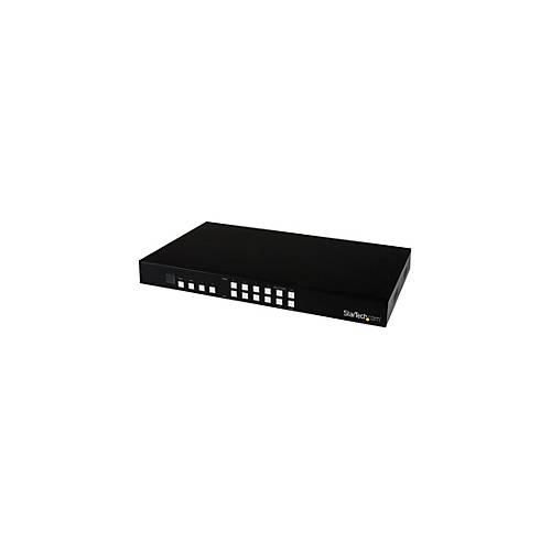 0065030858403 - StarTechcom 4x4 HDMI Matrix Switch mit Bild und Bild Multiviewer o Videowand - Video Combining - Digital Signage Controller - Video Audio-Schalter - Desktop - für P N SVA12M5NA 0065030858403 - StarTechcom 4x4 HDMI Matrix Switch mit Bild und Bild Multiviewer o Videowand - Video Combining - Digital Signage Controller - Video Audio-Schalter - Desktop - für P N SVA12M5NA