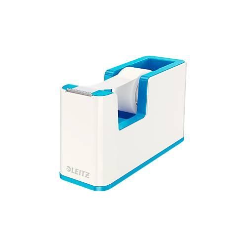 4002432113729 - Klebefilmabroller WOW ergonomisch für Klebebandrollen mit B 19 mm x L 33 m inkl Klebeband recycelbarer ABS-Kunststoff weiß blau 4002432113729 - Klebefilmabroller WOW ergonomisch für Klebebandrollen mit B 19 mm x L 33 m inkl Klebeband recycelbarer ABS-Kunststoff weiß blau