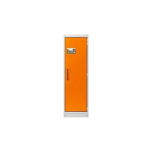 4052886466940 - Cemo Sicherheitsschrank Typ 90 PROline 6 20 selbstschließende Türen Anschlag rechts B 600 x T 600 x H 1950 mm 33 Liter grau orange