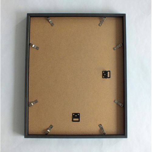 4049009915614 - Bild QUEENCE Ulla Bilder Gr B H 40 cm x 30 cm Wandbild Federn Querformat pink (schwarz) Kunstdrucke Federn gerahmt