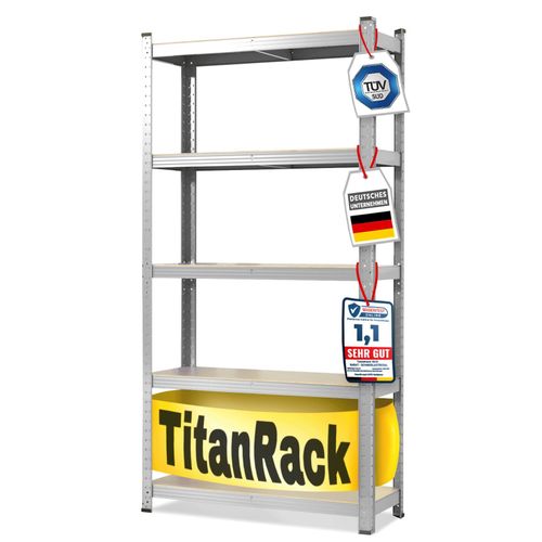 4069009111595 - karatcommercial Schwerlastregal Grizzly Verzinkt Höhe 200 cm Breite 100 cm 4069009111595 - karatcommercial Schwerlastregal Grizzly Verzinkt Höhe 200 cm Breite 100 cm