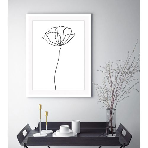 4049009895688 - Bild QUEENCE Susanne Bilder Gr B H 30 cm x 40 cm Wandbild Blumen Hochformat schwarz-weiß (schwarz weiß) Kunstdrucke Rose gerahmt 4049009895688 - Bild QUEENCE Susanne Bilder Gr B H 30 cm x 40 cm Wandbild Blumen Hochformat schwarz-weiß (schwarz weiß) Kunstdrucke Rose gerahmt