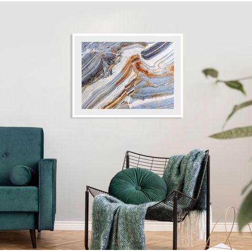4049009916123 - Bild QUEENCE Fatima Bilder Gr B H 40 cm x 30 cm Wandbild Abstrakt Querformat blau (türkis) Kunstdrucke Marmor gerahmt Abstrakt 4049009916123 - Bild QUEENCE Fatima Bilder Gr B H 40 cm x 30 cm Wandbild Abstrakt Querformat blau (türkis) Kunstdrucke Marmor gerahmt Abstrakt