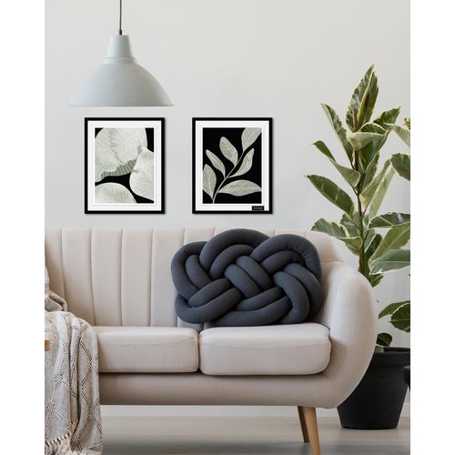 4067437736748 - Bild mit Rahmen BRUNO BANANI Eukalyptus - Gerahmter Digitaldruck Wandbild Bilder Gr B H 30 cm x 40 cm Wandbild-Set Hochformat grün Bilder mit Rahmen 2x 30x40 cm - Holzrahmen Dekoration Weißer