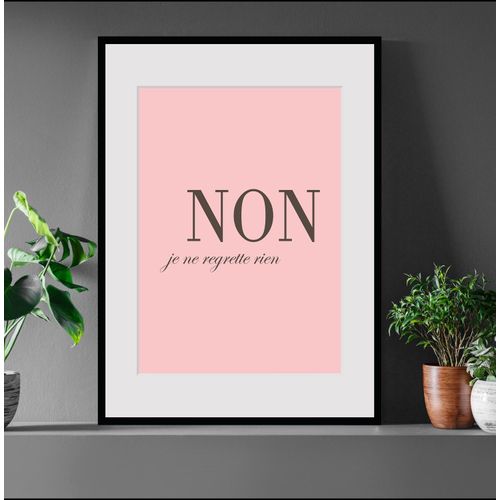 4049009895916 - Bild QUEENCE NON Bilder Gr B H 30 cm x 40 cm Wandbild Sprüche & Texte Hochformat schwarz (schwarz rosa) Kunstdrucke gerahmt Spruch 4049009895916 - Bild QUEENCE NON Bilder Gr B H 30 cm x 40 cm Wandbild Sprüche & Texte Hochformat schwarz (schwarz rosa) Kunstdrucke gerahmt Spruch