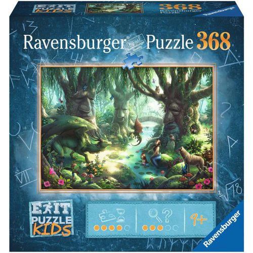4005556129553 - Ravensburger EXIT Puzzle Kids - 12955 Der magische Wald - 368 Teile Puzzle für K