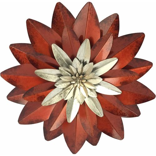 4046884048932 - Wanddekoobjekt HOFMANN LIVING AND MORE Blüte Wanddekoobjekte Gr B H T 45 cm x 45 cm x 4 cm rot (antik rot) Wanddekoration Wanddekoobjekte 4046884048932 - Wanddekoobjekt HOFMANN LIVING AND MORE Blüte Wanddekoobjekte Gr B H T 45 cm x 45 cm x 4 cm rot (antik rot) Wanddekoration Wanddekoobjekte