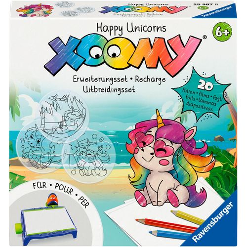 4005556259878 - Malvorlage RAVENSBURGER Xoomy Erweiterungsset Happy Unicorns bunt Malvorlagen Kinder Made in Europe 4005556259878 - Malvorlage RAVENSBURGER Xoomy Erweiterungsset Happy Unicorns bunt Malvorlagen Kinder Made in Europe