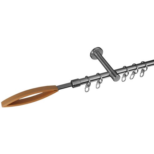 4016318326615 - Gardinenstange Stil Skagen Gardinenstangen Gr L 160 cm Ø 16 mm 1 läufig silberfarben (edelstahlfarben) Gardinenstangen 2-läufig im Fixmaß Ø 16 mm 4016318326615 - Gardinenstange Stil Skagen Gardinenstangen Gr L 160 cm Ø 16 mm 1 läufig silberfarben (edelstahlfarben) Gardinenstangen 2-läufig im Fixmaß Ø 16 mm