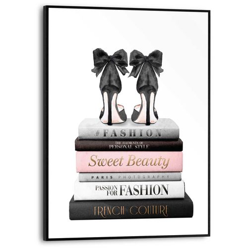 8714597588590 - Poster REINDERS Fashion Bücher schwarz (farbe bild(er) schwarz) B30cm H40cm T16cm MDF Bilder 8714597588590 - Poster REINDERS Fashion Bücher schwarz (farbe bild(er) schwarz) B30cm H40cm T16cm MDF Bilder