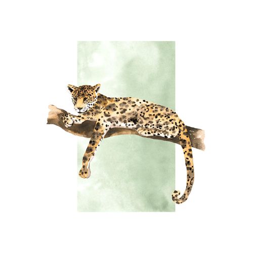 4055065179297 - Bild »Lazy Leopard« Natur (1 St) Wandbild zur Dekoration - ohne Rahmen