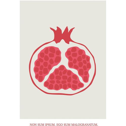 4055065177224 - Wandbild »Cultivated Pomegranate« (1 St) Deutsches Premium-Poster Fotopapier mit seidenmatter Oberfläche und hoher Lichtbeständigkeit Für fotorealistische Drucke mit gestochen scharfen Details und hervorragender Farbbrillanz