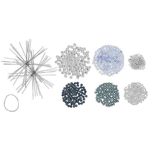 4058896308416 - Drahtsterne-Set blau-silber 10 Stück 4058896308416 - Drahtsterne-Set blau-silber 10 Stück