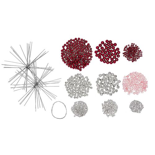 4058896309239 - Drahtsterne-Set beere-silber 10 Stück 4058896309239 - Drahtsterne-Set beere-silber 10 Stück