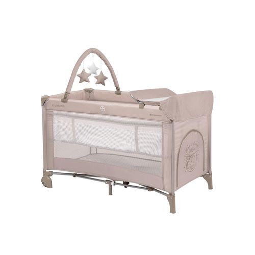 3800171202985 - Kikkaboo Reisebett So Gifted Plus zwei Ebenen Spielbogen Wickelauflage Räder beige 3800171202985 - Kikkaboo Reisebett So Gifted Plus zwei Ebenen Spielbogen Wickelauflage Räder beige