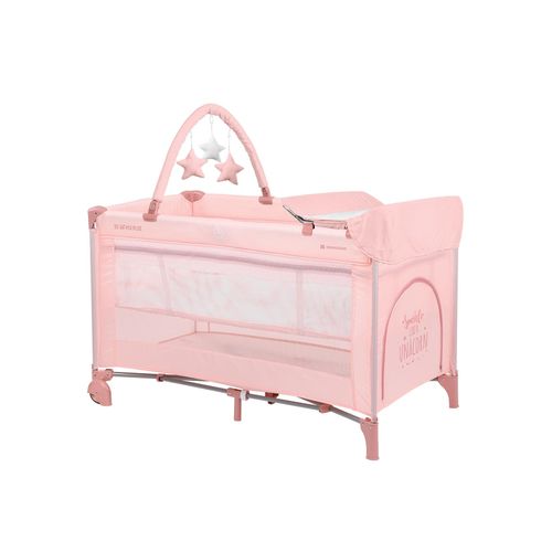 3800171203005 - Kikkaboo Reisebett So Gifted Plus zwei Ebenen Spielbogen Wickelauflage Räder rosa 3800171203005 - Kikkaboo Reisebett So Gifted Plus zwei Ebenen Spielbogen Wickelauflage Räder rosa