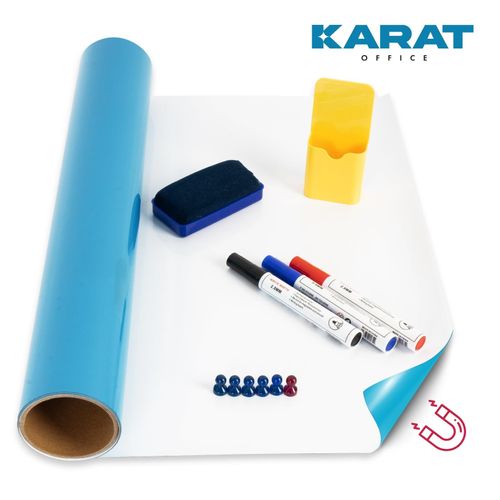 4066088894807 - Karat office Tafelfolie Magnetisch & selbstklebend Inkl Zubehör 4066088894807 - Karat office Tafelfolie Magnetisch & selbstklebend Inkl Zubehör