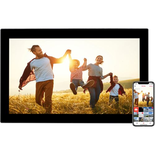 4048805302895 - ROLLEI Digitaler Bilderrahmen Smart Frame WiFi 210 schwarz B33cm H38cm T537cm Digital-Bilderrahmen 4048805302895 - ROLLEI Digitaler Bilderrahmen Smart Frame WiFi 210 schwarz B33cm H38cm T537cm Digital-Bilderrahmen