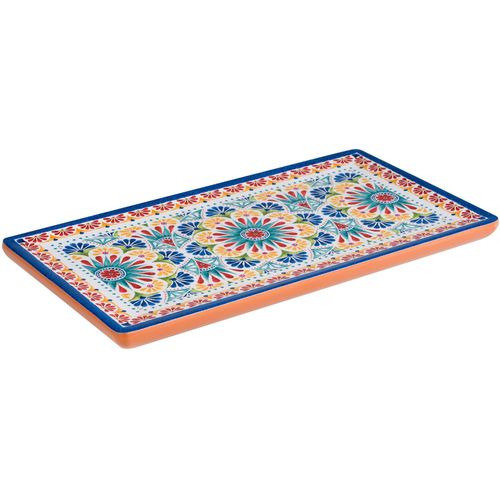 4004133846821 - Tablett Arabesque orange (terrakotta) B176cm H2cm L325cm Melamin Tabletts Terrakotta-Optik spülmaschinengeeignet 4004133846821 - Tablett Arabesque orange (terrakotta) B176cm H2cm L325cm Melamin Tabletts Terrakotta-Optik spülmaschinengeeignet
