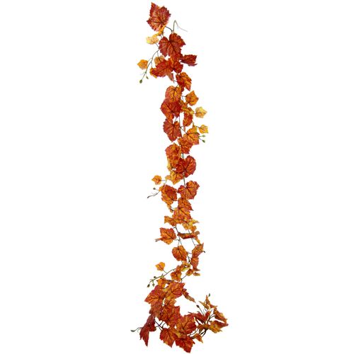 4019844787622 - Kunstranke IGEA Weinblatt gelb (gelb orange) B16cm H180cm L8cm Obermaterial 95% Polyester 5% Kunststoff Kunstpflanzen Künstliche Weinranke Wanddekoration 4019844787622 - Kunstranke IGEA Weinblatt gelb (gelb orange) B16cm H180cm L8cm Obermaterial 95% Polyester 5% Kunststoff Kunstpflanzen Künstliche Weinranke Wanddekoration