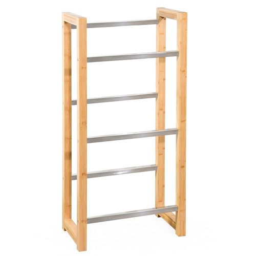 4069009011765 - Floordirekt - Bambus-Flaschenkastenständer Flash Robustes Lagerregal 112 x 56 x 32 cm 4069009011765 - Floordirekt - Bambus-Flaschenkastenständer Flash Robustes Lagerregal 112 x 56 x 32 cm