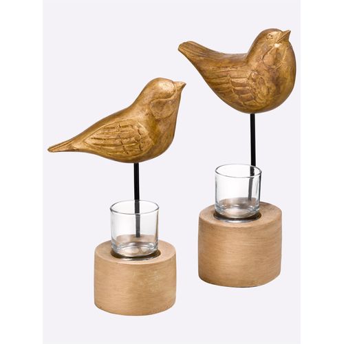 4029686370128 - HEINE HOME Kerzenhalter beige (natur) B H T 16cm x 30 + 25cm x 12cm Kerzenhalter 4029686370128 - HEINE HOME Kerzenhalter beige (natur) B H T 16cm x 30 + 25cm x 12cm Kerzenhalter