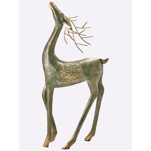 4029686370135 - Dekofigur HEINE HOME bunt (grün goldfarben) B255cm H545cm T85cm Dekofiguren 4029686370135 - Dekofigur HEINE HOME bunt (grün goldfarben) B255cm H545cm T85cm Dekofiguren