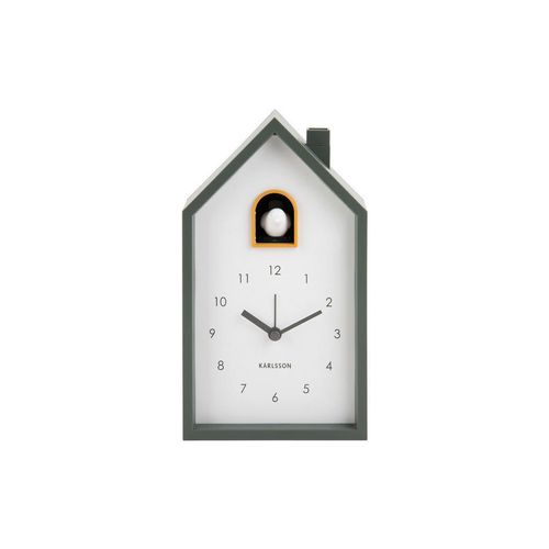 8714302757013 - Wecker Modern Cuckoo Weiß Mintgrau Kunststoff 12x20x6 cm Weckfunktion Dekoration Uhren Wecker 8714302757013 - Wecker Modern Cuckoo Weiß Mintgrau Kunststoff 12x20x6 cm Weckfunktion Dekoration Uhren Wecker