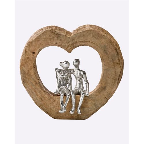 4029686370159 - Dekofigur HEINE HOME silber (natur silberfarben) B25cm H225cm T10cm Dekofiguren 4029686370159 - Dekofigur HEINE HOME silber (natur silberfarben) B25cm H225cm T10cm Dekofiguren