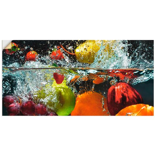 4062144489734 - Wandbild ARTLAND Spritzendes Obst auf dem Wasser Bilder Gr B H 60 cm x 30 cm Wandaufkleber - Vinyl Lebensmittel Querformat 1 St bunt Bild Leinwandbild Kunstdrucke Bilder als Alubild Leinwandbild Wandaufkleber oder Poster in versch Größen 4062144489734 - Wandbild ARTLAND Spritzendes Obst auf dem Wasser Bilder Gr B H 60 cm x 30 cm Wandaufkleber - Vinyl Lebensmittel Querformat 1 St bunt Bild Leinwandbild Kunstdrucke Bilder als Alubild Leinwandbild Wandaufkleber oder Poster in versch Größen