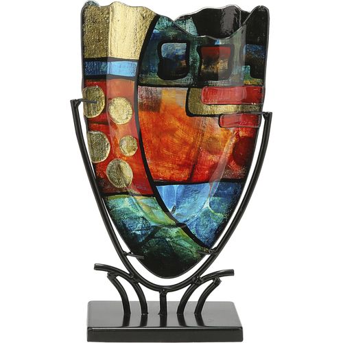 4009079396324 - Bodenvase CASABLANCA BY GILDE Dekovase Nebra Vasen Gr B H T 29 cm x 475 cm x 105 cm bunt (mehrfarbig) Blumenvasen 4009079396324 - Bodenvase CASABLANCA BY GILDE Dekovase Nebra Vasen Gr B H T 29 cm x 475 cm x 105 cm bunt (mehrfarbig) Blumenvasen