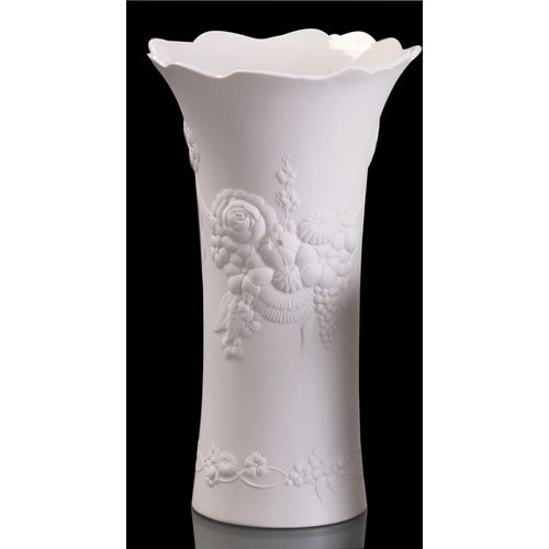 4015417305903 - Tischvase KAISER PORZELLAN Flora weiß H29cm Ø17cm Hartporzellan Vasen Höhe 29 cm 4015417305903 - Tischvase KAISER PORZELLAN Flora weiß H29cm Ø17cm Hartporzellan Vasen Höhe 29 cm
