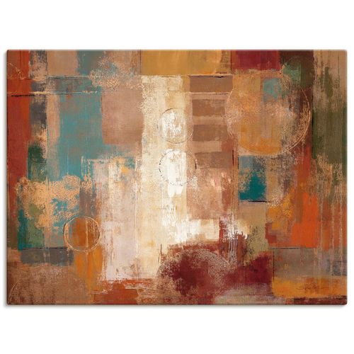 4055327742696 - Wandbild ARTLAND Orientalischer Trip Bilder Gr B H 80 cm x 60 cm Leinwandbild Muster Querformat 1 St braun Bild Poster Bilder als Leinwandbild Wandaufkleber oder in versch Größen