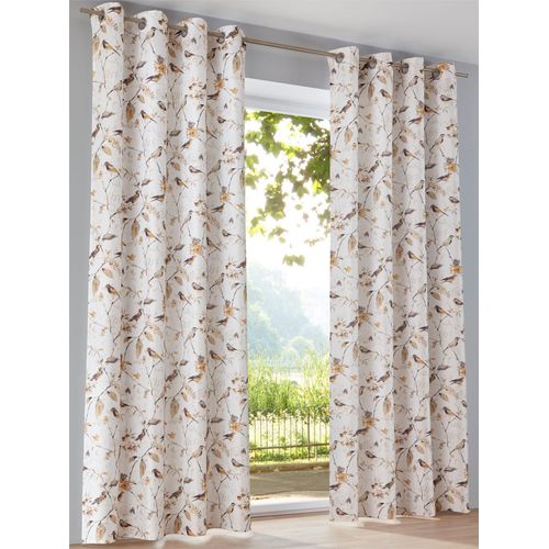 6933897927072 - Vorhang HEINE HOME Gr 3 weiß (weiß bedruckt) B130cm H225cm Polyester Gardinen 6933897927072 - Vorhang HEINE HOME Gr 3 weiß (weiß bedruckt) B130cm H225cm Polyester Gardinen