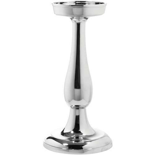 4042911440212 - Kerzenleuchter FINK MAGENTA silber (silberfarben) H26cm Ø125cm Aluminium Kerzenhalter Stumpenkerzenhalter aus Aluminium vernickelt 4042911440212 - Kerzenleuchter FINK MAGENTA silber (silberfarben) H26cm Ø125cm Aluminium Kerzenhalter Stumpenkerzenhalter aus Aluminium vernickelt