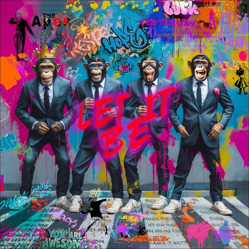 4019449522895 - Glasbild GRAFFITI GANG 4019449522895 - Glasbild GRAFFITI GANG